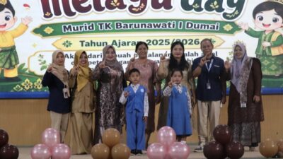 EGM Pelindo Dumai buka acara perpisahan dan pentas seni TK Barunawati I