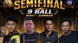 Final Open Turnamen Biliar Riau Sumbar di Sapphire Dumai pertemukan Aran PJB VS Robi Golden Break