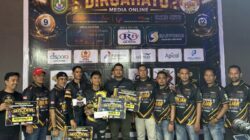 HUT 3 Media Online di Dumai berjalan meriah, Aran PJB Juarai Turnamen Biliar Riau Sumbar