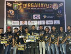 HUT 3 Media Online di Dumai berjalan meriah, Aran PJB Juarai Turnamen Biliar Riau Sumbar