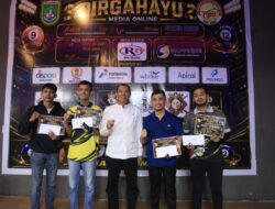 Waka PP Dumai Berton apresiasi 3 media online rayakan HUT lewat turnamen biliar