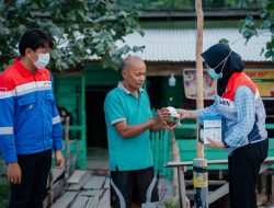 Pertamina Patra Sumbagut gerak cepat salurkan bantuan penanggulangan asap di Kerumutan Pelalawan