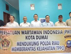 PWI Dumai siap bersinergi dengan Polda Riau cegah perdagangan orang
