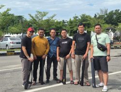 Enam Wartawan Dumai unjuk gigi dalam National Open Billiard PWI Pekanbaru 2026