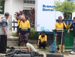 Ciptakan lingkungan bersih dan sehat, Pelindo Dumai partisipasi gotong royong bersama