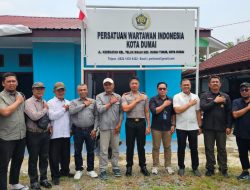 Kunjungan silaturahmi ke Kantor PWI Dumai, Kapolres AKBP Fatikh ajak insan pers dukung kamtibmas