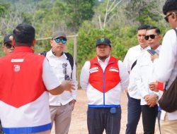 Komisaris Pertamina Patra Niaga Panel Barus cek kesiapan rencana lokasi SPBUN Galang Baru Kepri