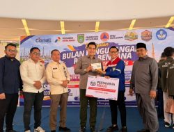 Pertamina Kilang Dumai distribusikan 500 Masker KN95 dan 350 susu kaleng dukung kesiapsiagaan bencana asap