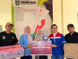 Pertamina Dumai salurkan bantuan sarpras kesehatan ke lima Posyandu terdekat operasi Kilang