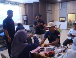 Peringati HUT ke 75 Humas Polri, aksi donor darah Polres Dumai sumbang 20 kantong