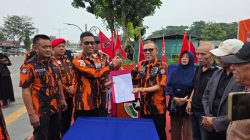 Ketua PP Dumai Abdul Kadir resmikan lahan pembangunan kantor kesekretariatan
