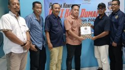 Jelang Konferensi Kota PWI Dumai, Bambang Prayetno ambil formulir daftar calon ketua