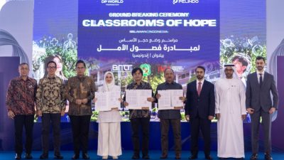 Dukung Asta Cita Pendidikan, Pelindo bangun sekolah baru di Belawan Medan